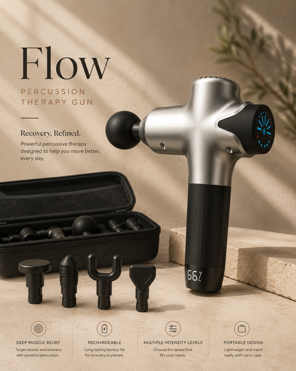 Flow Percussion Therapy Gun