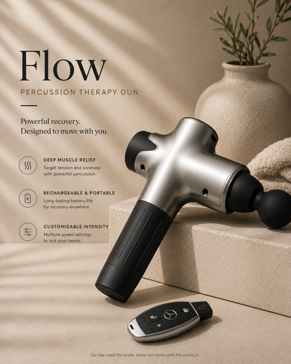 Flow Percussion Therapy Gun