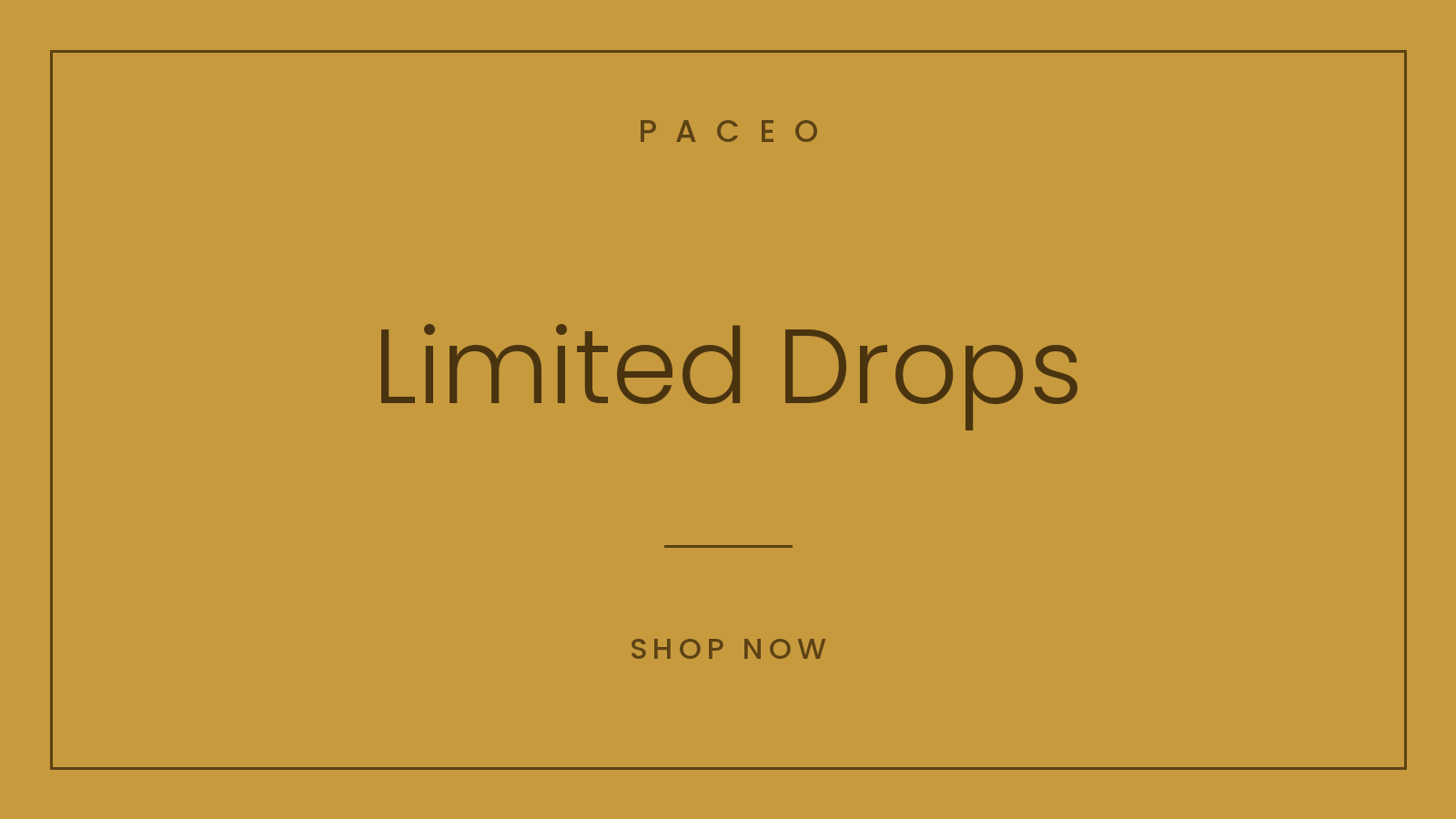 Limited Drops category