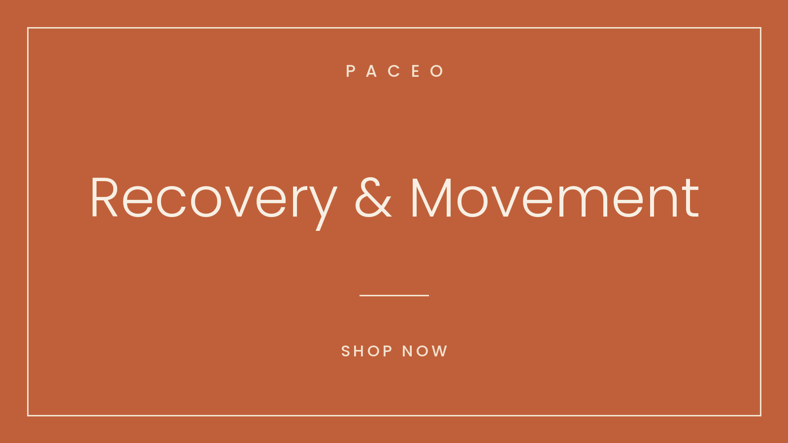 Recovery & Movement category